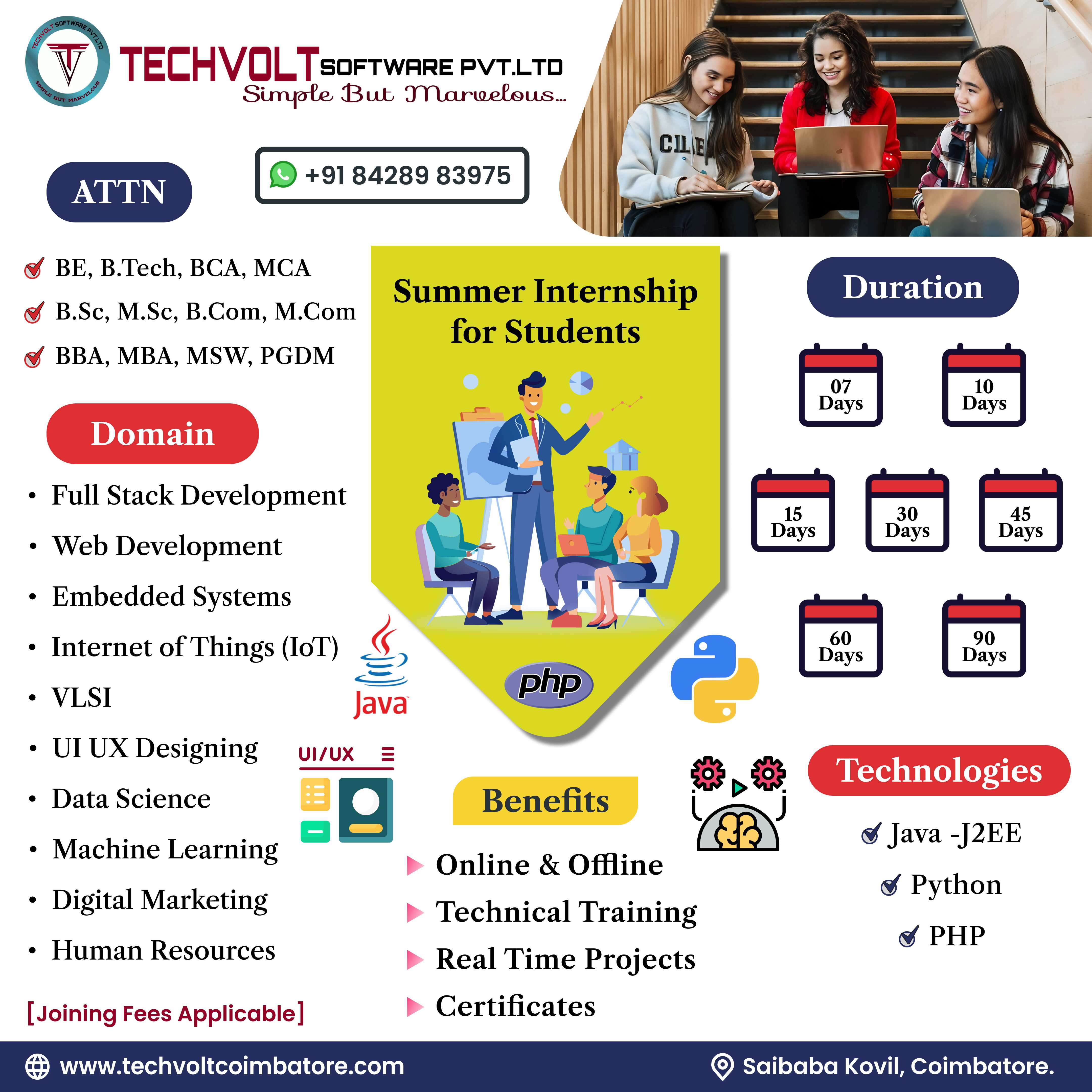 UI/UX Designing Inplant Training|IPT Training |Machine learning|summer_internship_inplant_training